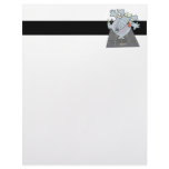 silly cute hopscotch elephant toon letterhead design
