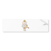 Silly Cute Love Cupid bumper stickers