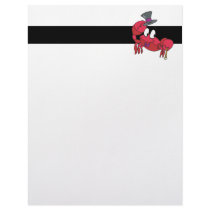 silly dancing crab letterhead