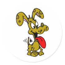 Silly Dog stickers by White_Wedding Silly Dog stickers