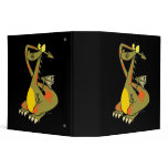 silly dragon catoon holding his ears binders