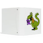 Silly Dragon with Sock Puppets binders