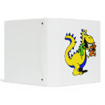 Silly Dragon with Sock Puppets Cute binders