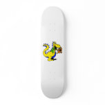 Silly Dragon with Sock Puppets Cute Skateboard Decks