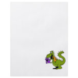 Silly Dragon with Sock Puppets Flyer Design