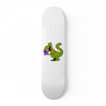 Silly Dragon with Sock Puppets Skate Board Decks