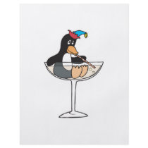 silly drunk penguin flyer
