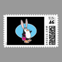 silly easter bunny penguin