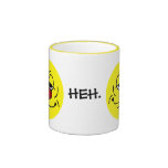 Silly Face: Happy Monday morning to you too Coffee Mugs