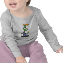 silly frankenstein halloween cartoon character tees