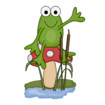 silly frog sitting on mushroom photo sculptures by doonidesigns silly frog sitting on mushroom photo sculptures