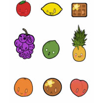 Silly Fruits t-shirts by Vani_Choco_Company Silly Fruits t-shirts