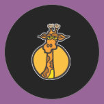 silly funny giraffe design