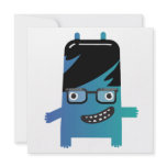 silly geek monster friend custom invite