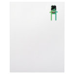 silly geeky monster dude letterhead