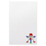 Silly Golf Ball Stationery Paper