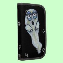 Silly Goofy Cartoon Ghost Big Eyes Halloween planners