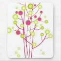 Silly Green Tree mousepads