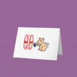 silly hamster oiling wheel