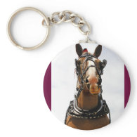 Silly Horse keychain