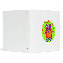 Silly Juggling Clown Binder