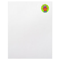 Silly Juggling Clown Letterhead Template