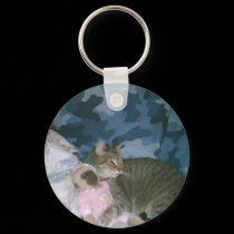 silly kitty keychains
