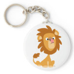 Silly Lion! cartoon keychain