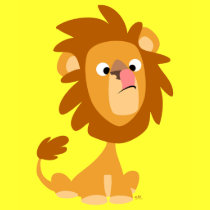 Silly Lion! cartoon toddler T-shirt