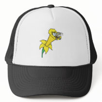 silly little bee in daffodil hats