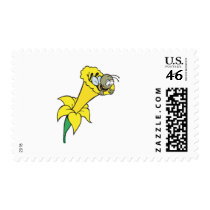 silly little bee in daffodil postage by doonidesignsanimals silly little bee in daffodil postage