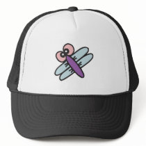 silly little cartoon dragonfly hats
