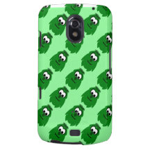 Silly Little Dark Green Monster Galaxy Nexus Cases