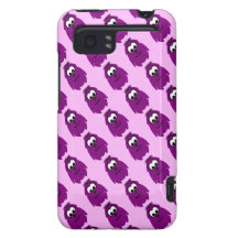 Silly Little Dark Pink Monster HTC Vivid / Raider 4G Cover