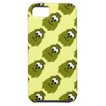 Silly Little Dark Yellow Monster iPhone 5 Case