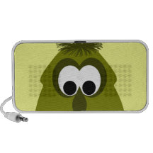 Silly Little Dark Yellow Monster Portable Speaker