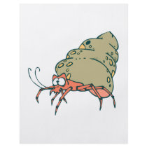 silly little hermit crab full color flyer