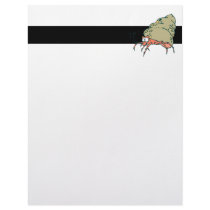 silly little hermit crab personalized letterhead
