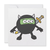 silly little ninja monster announcement