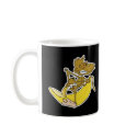 silly monkey peeling banana mugs