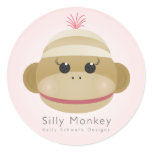 Silly Monkey Stickers Kelly Schwark Designs