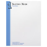 Silly Numbers1 blue Letterhead