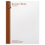 Silly Numbers1 chocolate Letterhead