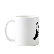 Silly Panda mugs by Jungleshoppe Silly Panda mugs