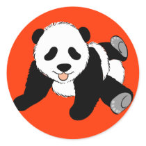 Silly Panda stickers by Jungleshoppe Silly Panda stickers
