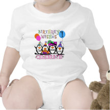 Silly Penguins 1st Birthday Tshirts and Gifts