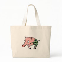 silly pig in overalls bags by doonidesignsanimals silly pig in overalls bags
