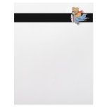 Silly Pilot Bear Letterhead Design