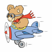 Silly Pilot Bear photo sculptures by doonidesigns Silly Pilot Bear photo sculptures