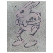 SILLY PINK BUNNY flyers by ava_talia SILLY PINK BUNNY flyers